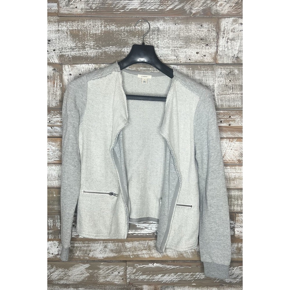 Caslon womens 100% cotton jacket/Cardigan S